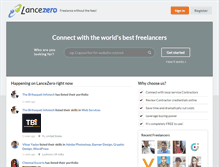 Tablet Screenshot of lancezero.com